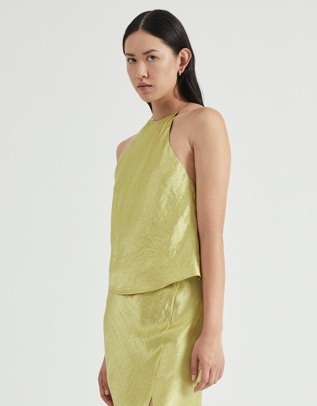 Third Form - Crush Bias Halter Top