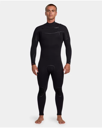 Quiksilver - Mens 3/2mm Marathon Sessions Chest Zip Wetsuit