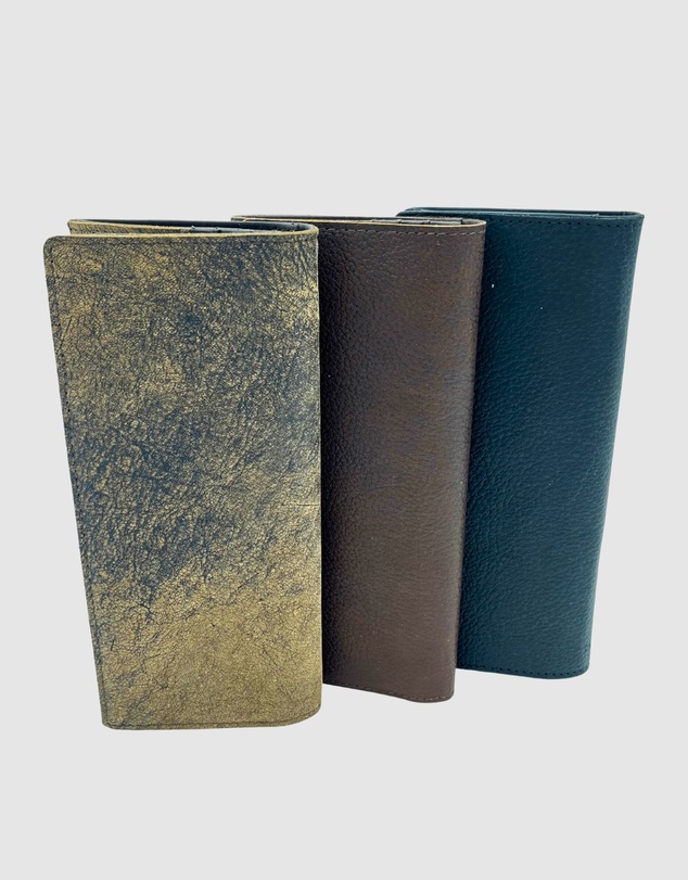 Jacaru - Jacaru 5790 Kangaroo Leather Slim Purse