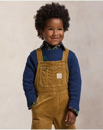 Polo Ralph Lauren - Cotton Corduroy Overalls - ICONIC EXCLUSIVE - Kids