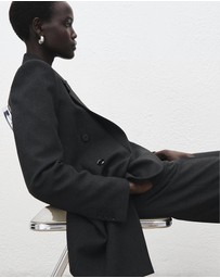 M.N.G - Double-Breasted Suit Jacket