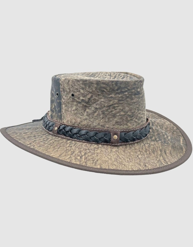 Jacaru - Jacaru 1133 Roo Nomad Traveller Hat Stonewash