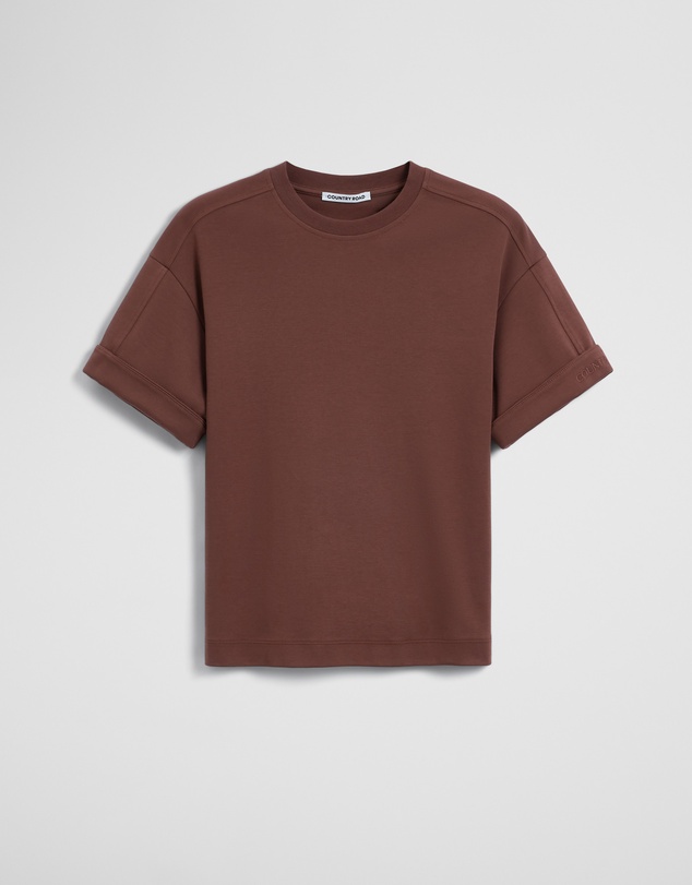 Country Road - Cuff Sleeve T-shirt