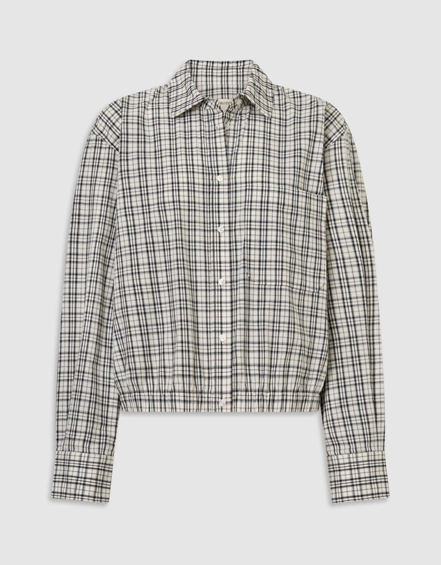 Oroton - Check Bomber Shirt