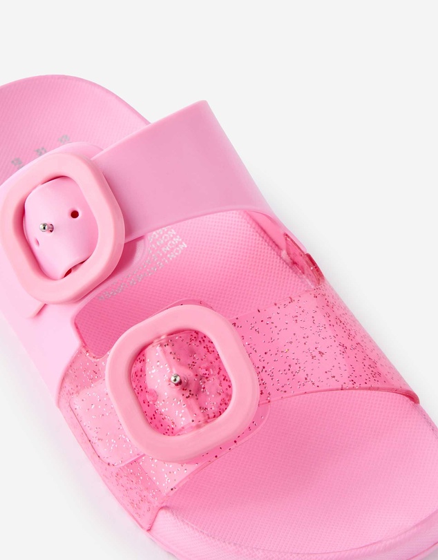 Cotton On Kids - Kids Double Buckle Jelly Slide