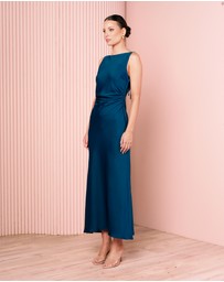 Azzurielle - Georgie Low Back Maxi Dress