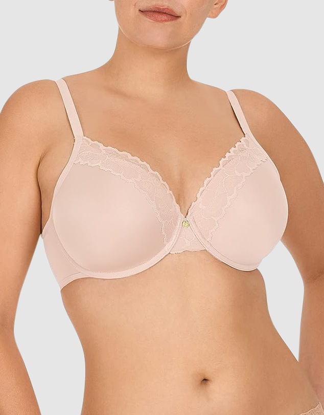 Natori - Refined Wired Contour T-Shirt Bra with Lace
