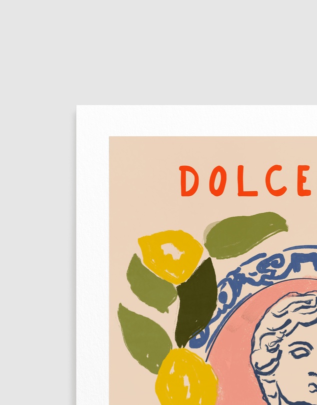 Olive et Oriel - Dolce Vita by Treechild Art Print