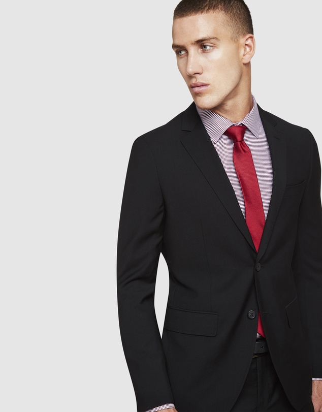 Oxford - Travel Auden Wool Suit Jacket