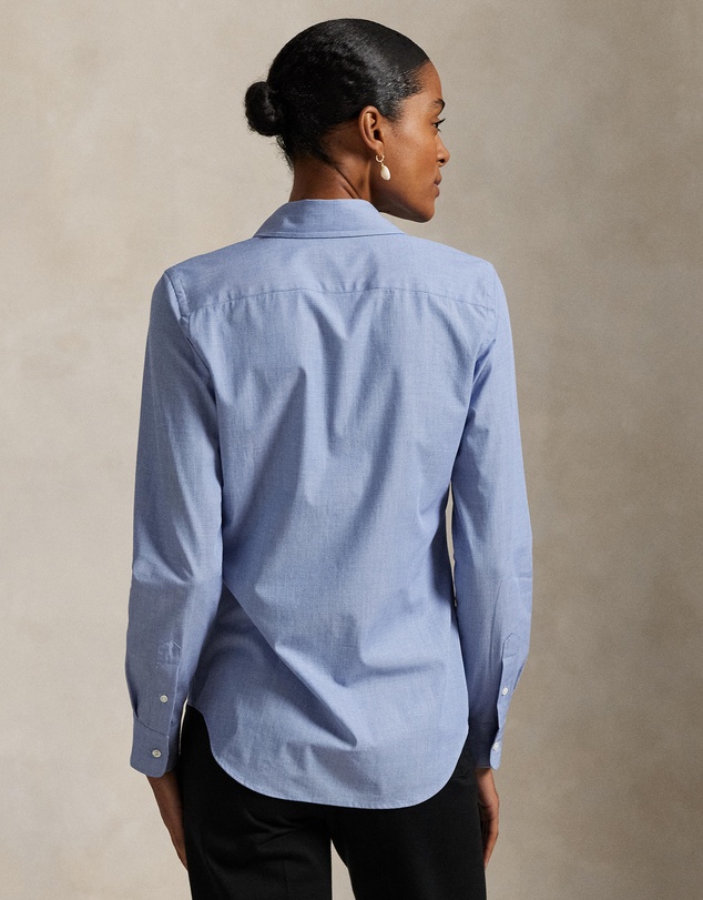 Polo Ralph Lauren - End-On-End Stretch Slim Fit Cotton Shirt - ICONIC EXCLUSIVE