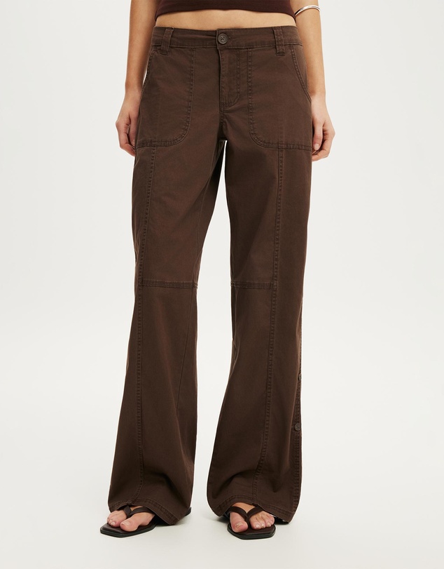 Cotton On - Lexi Low Rise Utility Pant