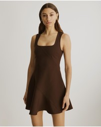 Atmos&Here - Lara Square Neck Mini Dress