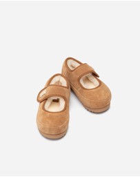 Ozwear Connection Uggs - Ugg Logo Kids Mary Jane
