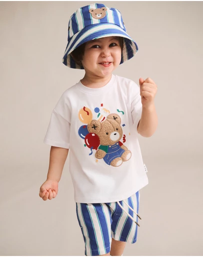 Huxbaby - Tropical Stripe Bucket Hat