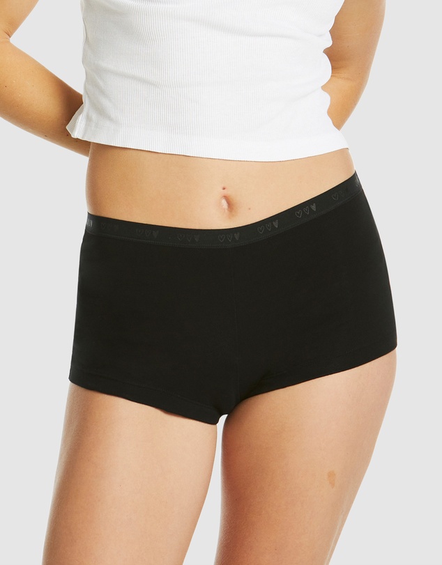 Love Luna - 3 Pack Teens First Period Shortie Brief