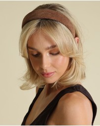 Morgan & Taylor - Noel Headband in Brown