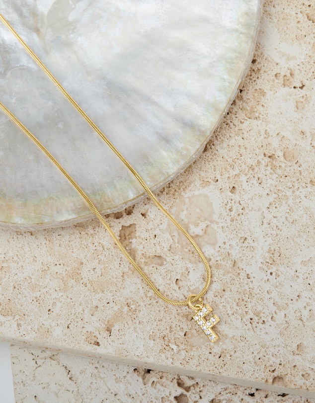 Pastiche - Initial F Necklace