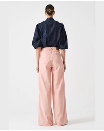 Seventy + Mochi Denim - Two Tone Jean