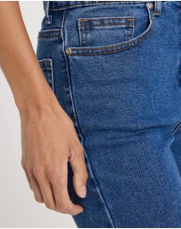 The Fated - Izzy Cropped Mum Jeans