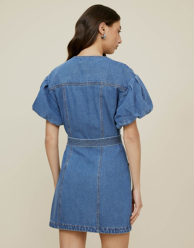 The Fated - Margot Denim Mini Dress