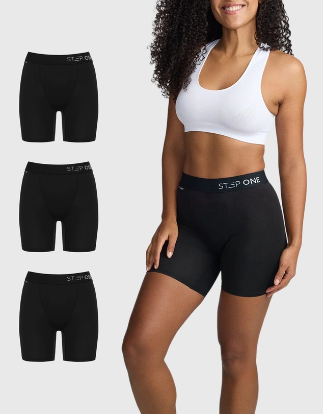 STEP ONE - Women's Body Shorts 3 Pack - Tap Shoe
