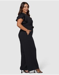 Pink Dusk by Curve Project - Good Catch Jumpsuit