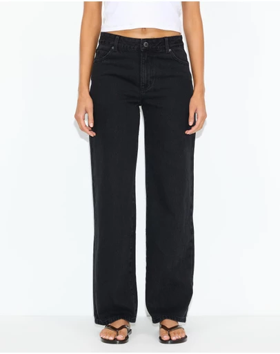 Dazie - Rome Baggy Low Rise Denim Jeans