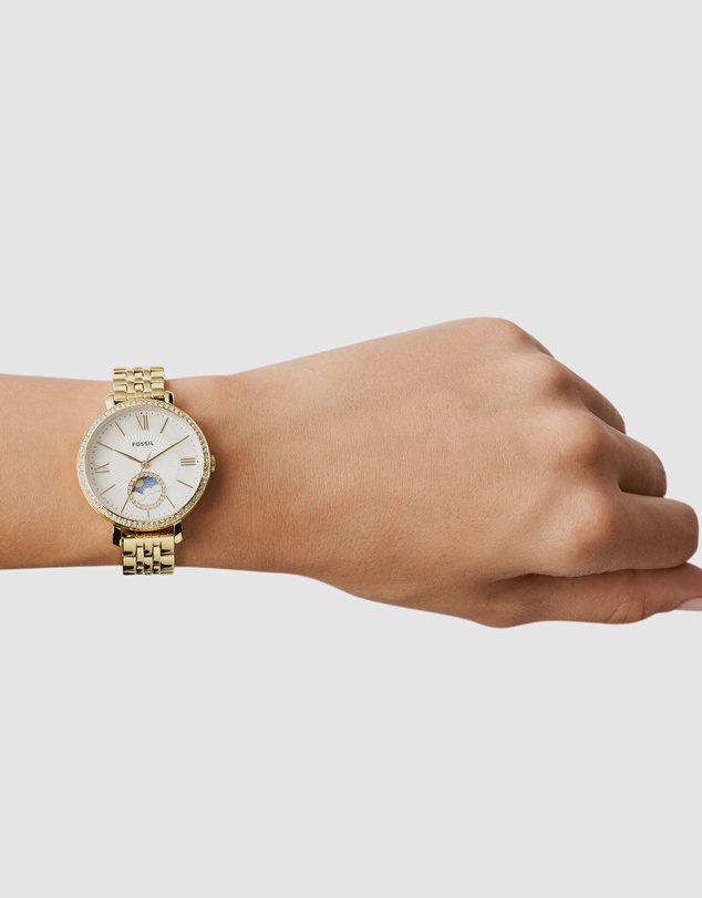 Fossil - Jacqueline Gold-Tone Analogue Watch