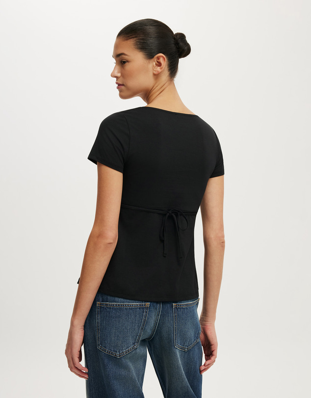 Cotton On - Reece Babydoll Short Sleeve Tee