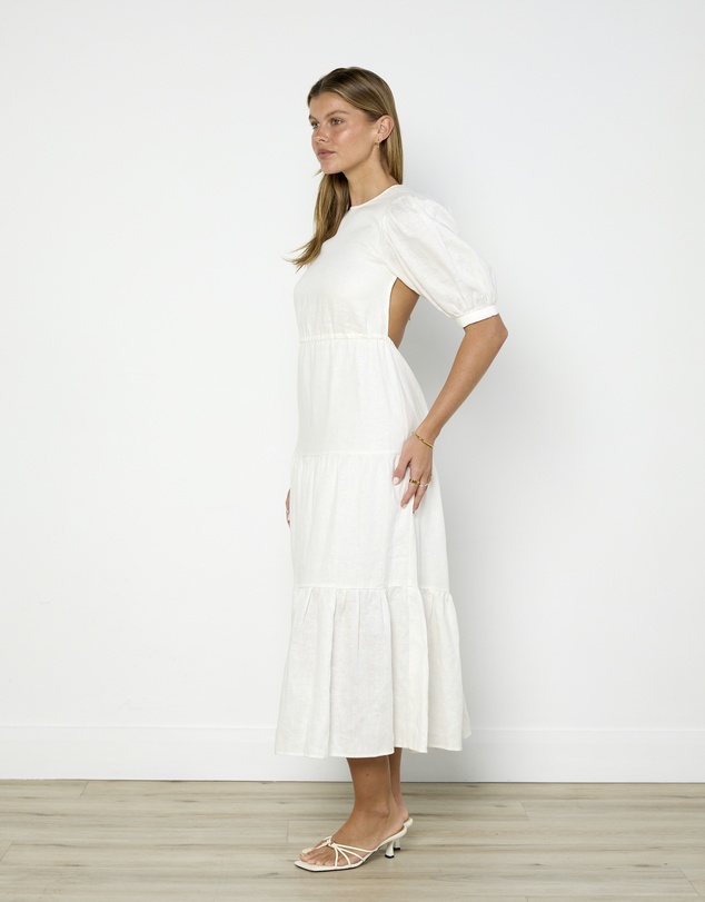 Cirkular - Pre-Loved - SIR. Lorena Tiered Midi Dress