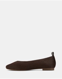 Wittner - Belinda Hair-on Leather Ballet Flats