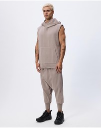 Surrounded By Ghosts - The Anandite French Terry Sleeveless Hoodie