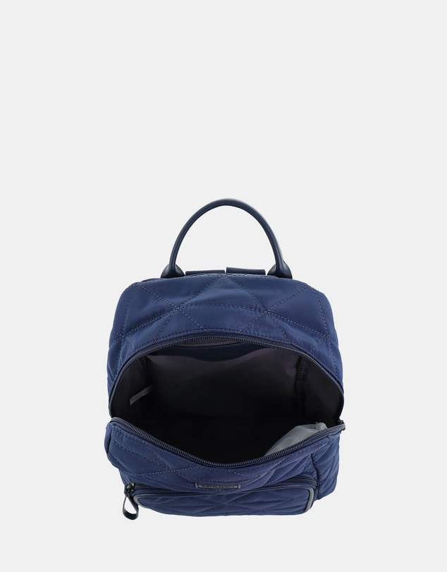 Pierre Cardin - Pierre Cardin Nylon Quilted Backpack