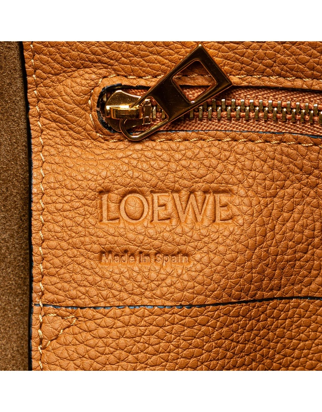 Pre-Loved by Azura Reborn - Pre-Loved loewe Soft Grained Calfskin Tote Bag with Drawstring Closure and Adjustable Shoulder Straps