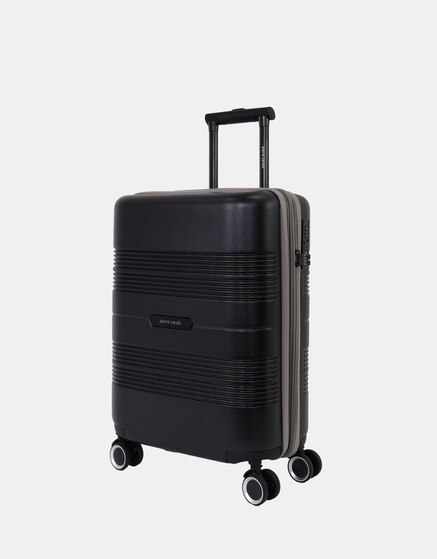 Pierre Cardin - Pierre Cardin 54cm Cabin Travel Hard Shell Suitcase