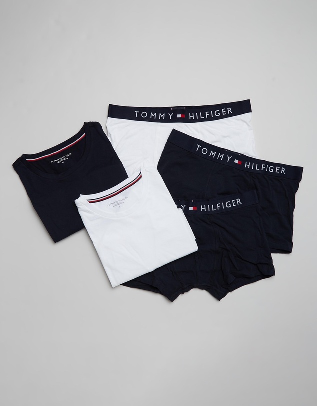 Tommy Hilfiger - 3-Pack Trunks & 2-Pack Tee Set
