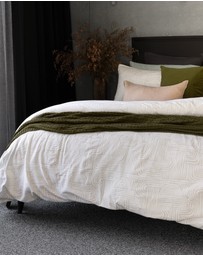 Bambury - Bowie Flannelette Quilt Cover Set