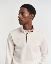 Gant - Sacker Rib Half-Zip Sweatshirt