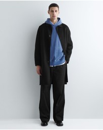 COS - Washed Cotton-Jersey Hoodie
