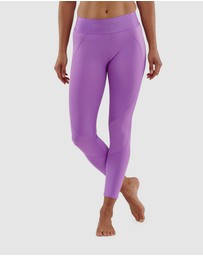 SKINS - SKINS Compression Series-3 Women's 7/8 Long Tights Iris Orchid
