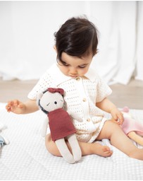 Living Textiles - Knitted Animal Toy - Helen the Hedgehog