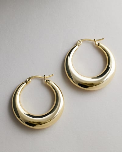 Coralia Hoop Earrings