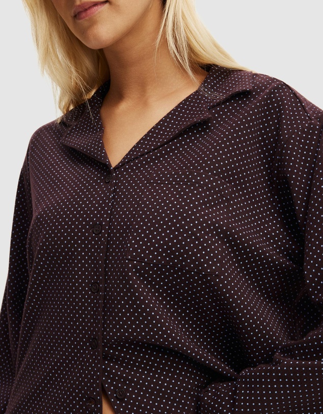 Cotton On Body - Dreamy Soft Boxy Button Down Shirt