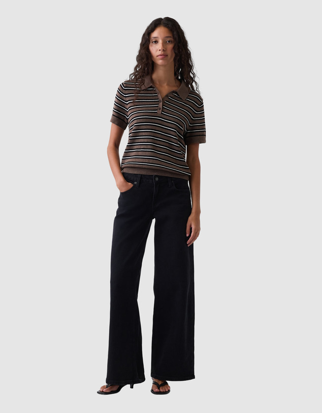 GAP - Cotton Stripe SS Polo