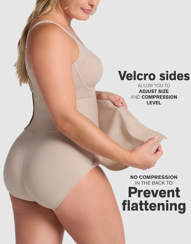 Leonisa - Bellyflex Total Adjustable Post-Surgery or Postpartum Belly Wrap Brief