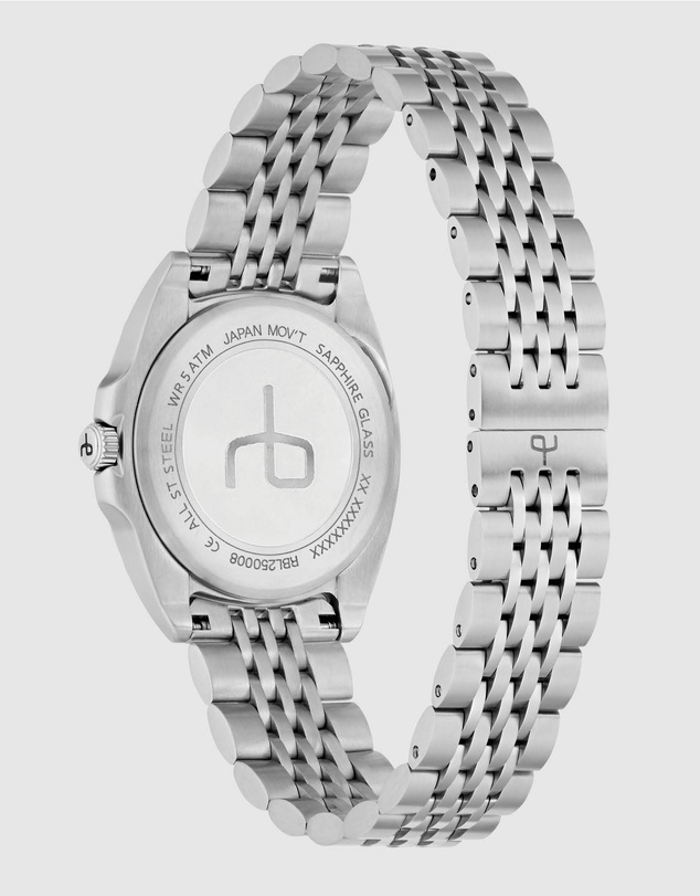 rag & bone - Rag & Bone Bleeker Silver-Tone Analogue Watch