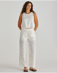 Sass - Zimmy Broderie Tank