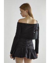 Glamorous - Gathered seam mini skirt