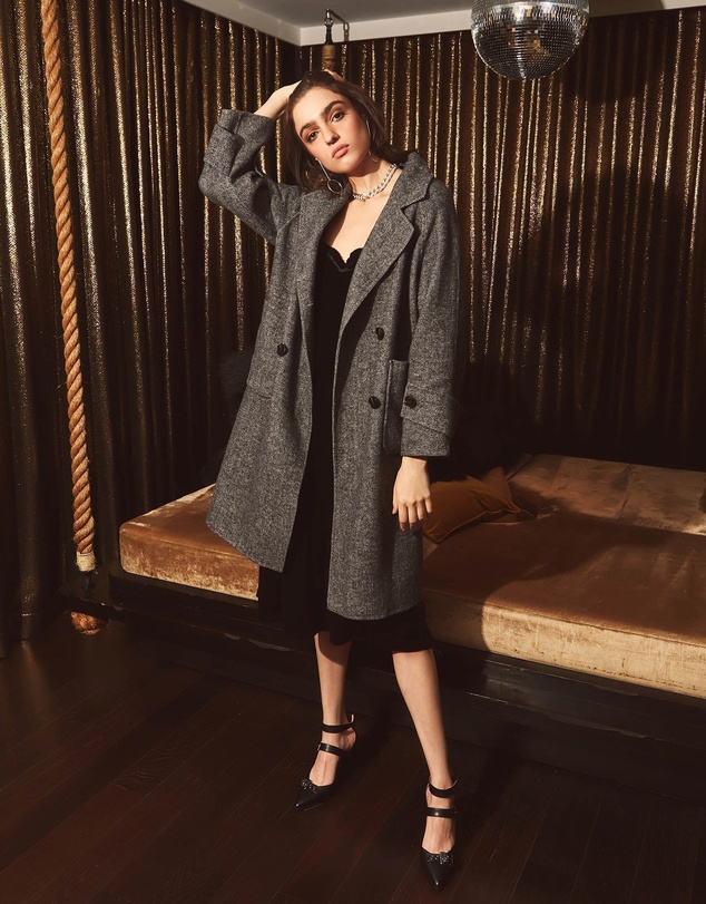 Belle & Bloom - Rumour Has It Oversized Wool Blend Coat
