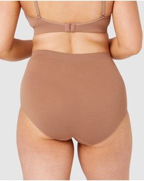 Ambra - 4 Pack Bare Essentials Recycled Nylon Full Brief